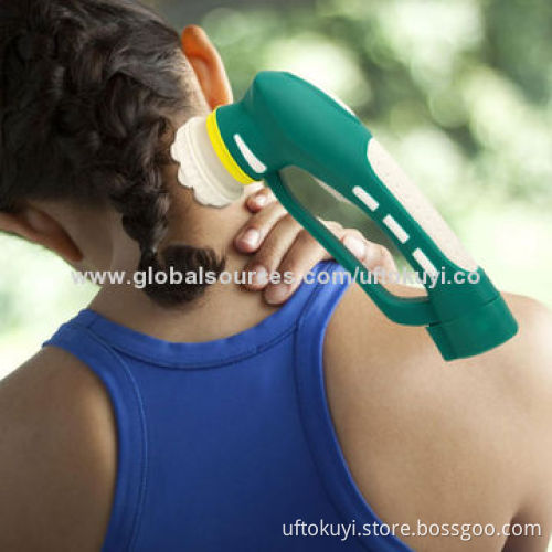 Electric Massagers, Soft Rubber Handle for Comfort Use, Portable Rechargeable Massager